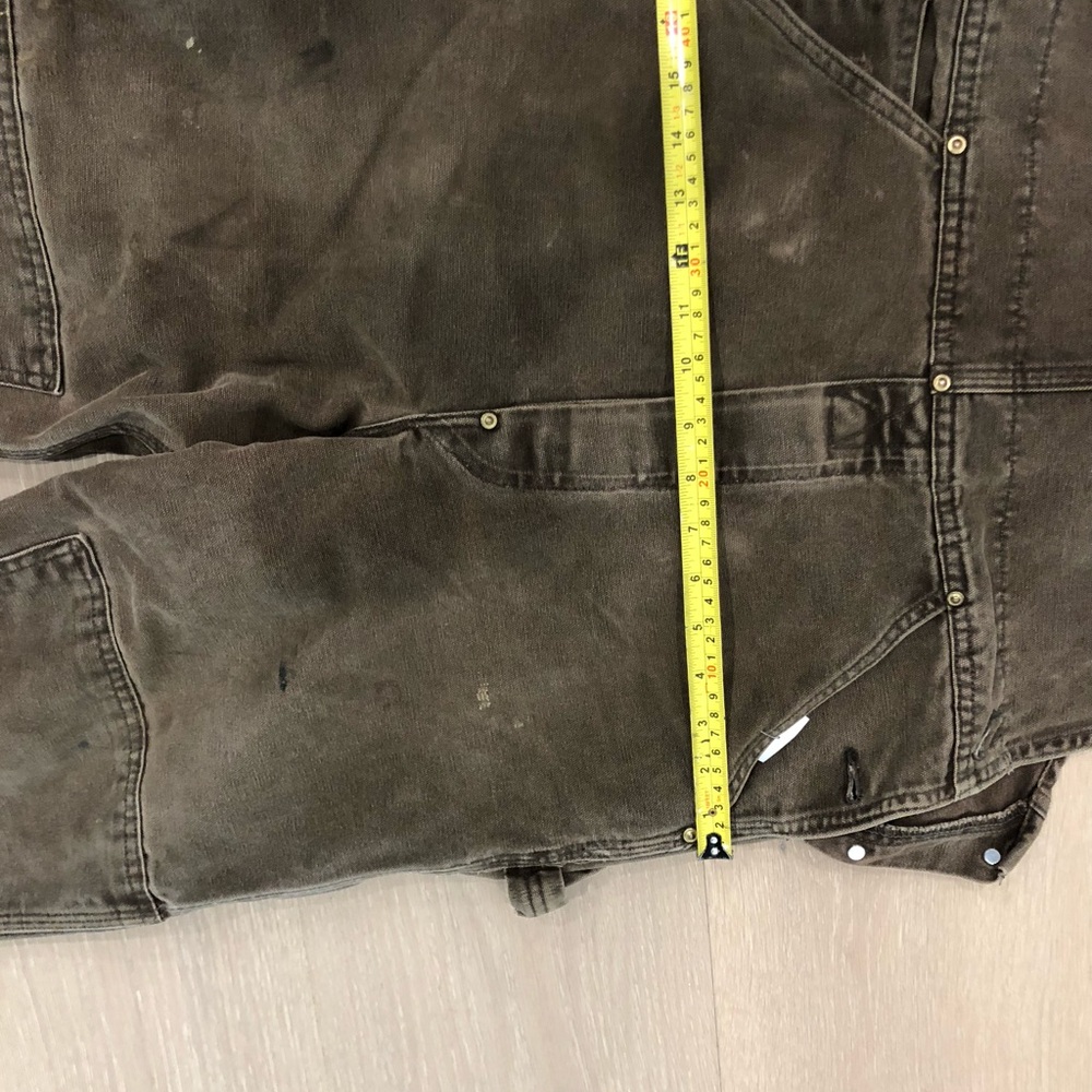 Carhartt Brown Men’s Cargo Overalls - Picture 9 of 12